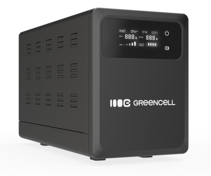 UPS (zasilacz awaryjny) Green Cell AVR UPS 800VA 500W PowerCore 12 VDC z LCD